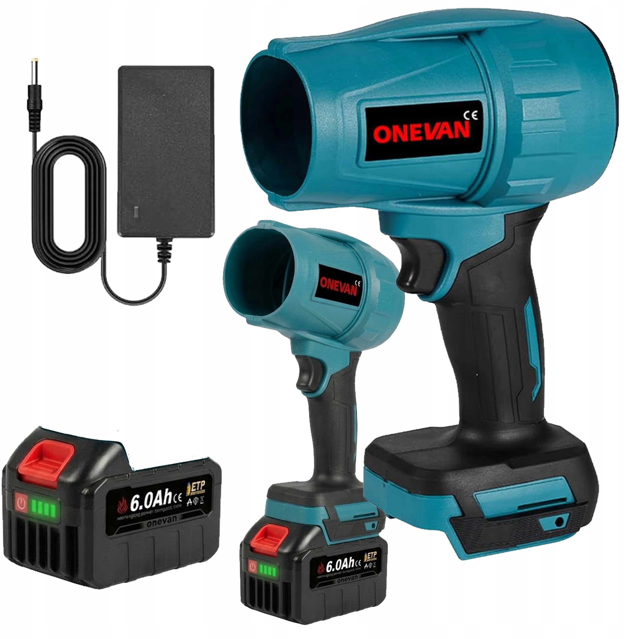 Akumulátorový fúkač ONEVAN 2000 W 2,52 kg